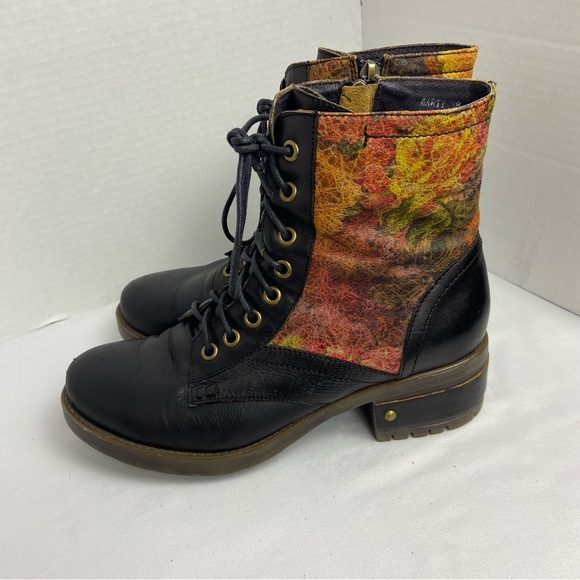 Spring Step Shoes - L'Artiste bySpring Step Women's Steampunk Leather Boots Zip and Lace Size EU38